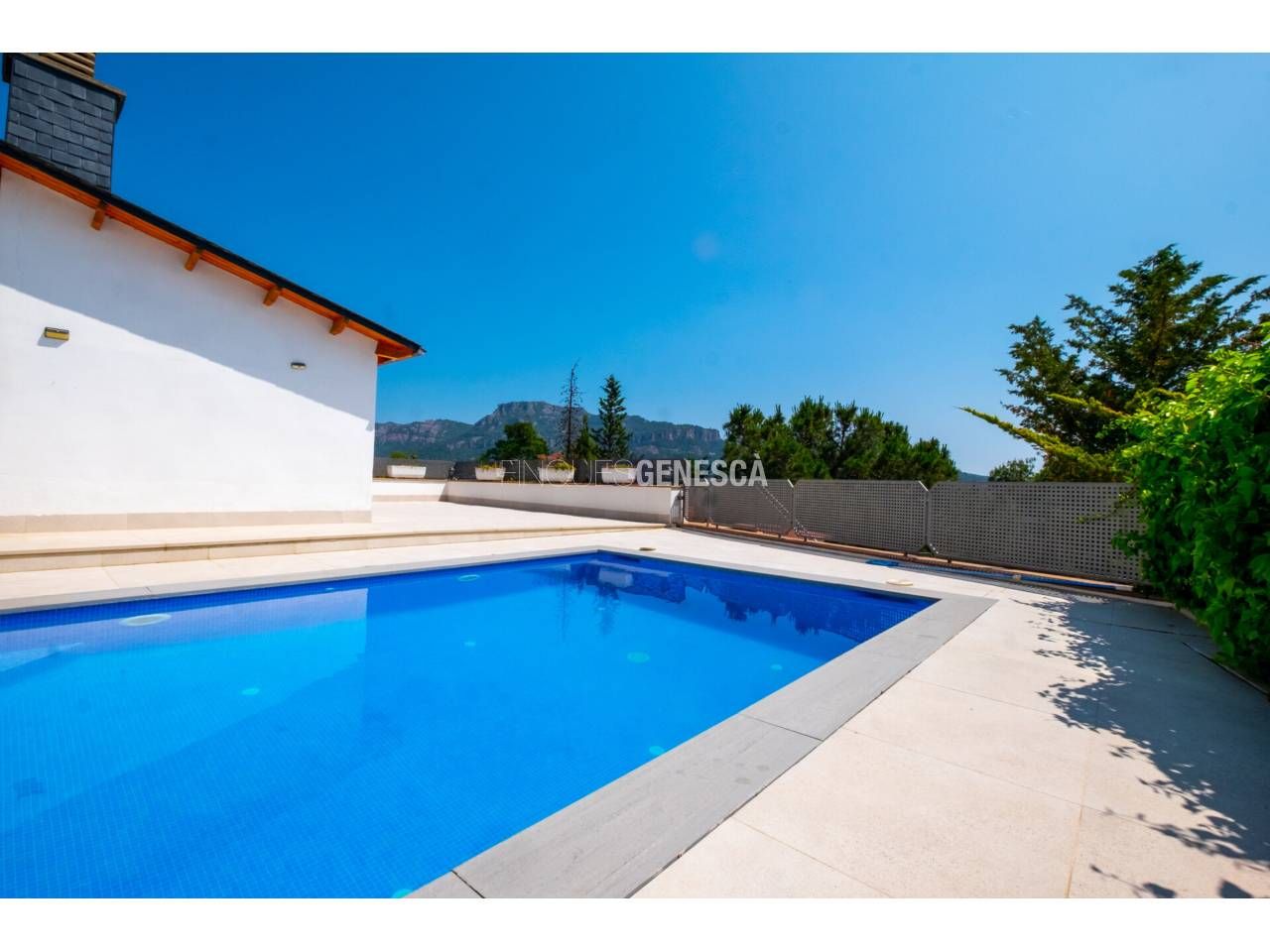 Swimming pool of House or chalet for sale in Matadepera  with Heating, Private garden and Parquet flooring