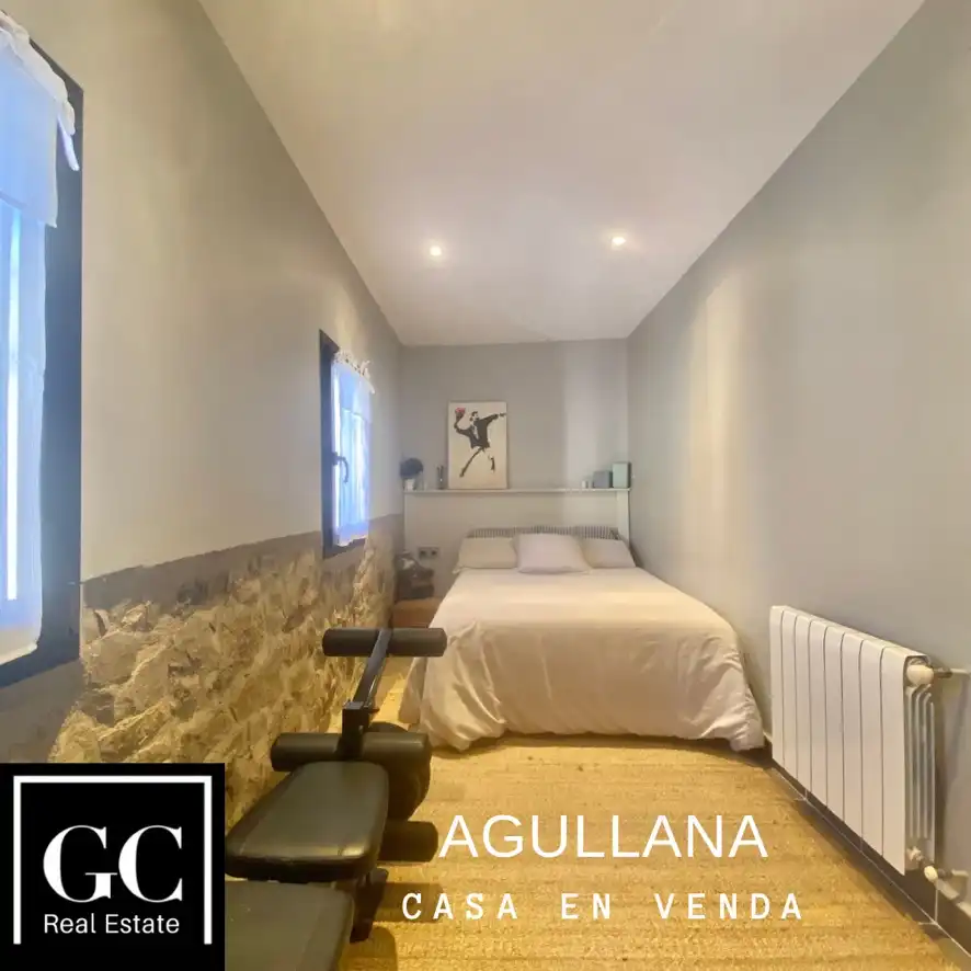 Dormitori de Casa adosada en venda en Agullana amb Calefacció i Terrassa