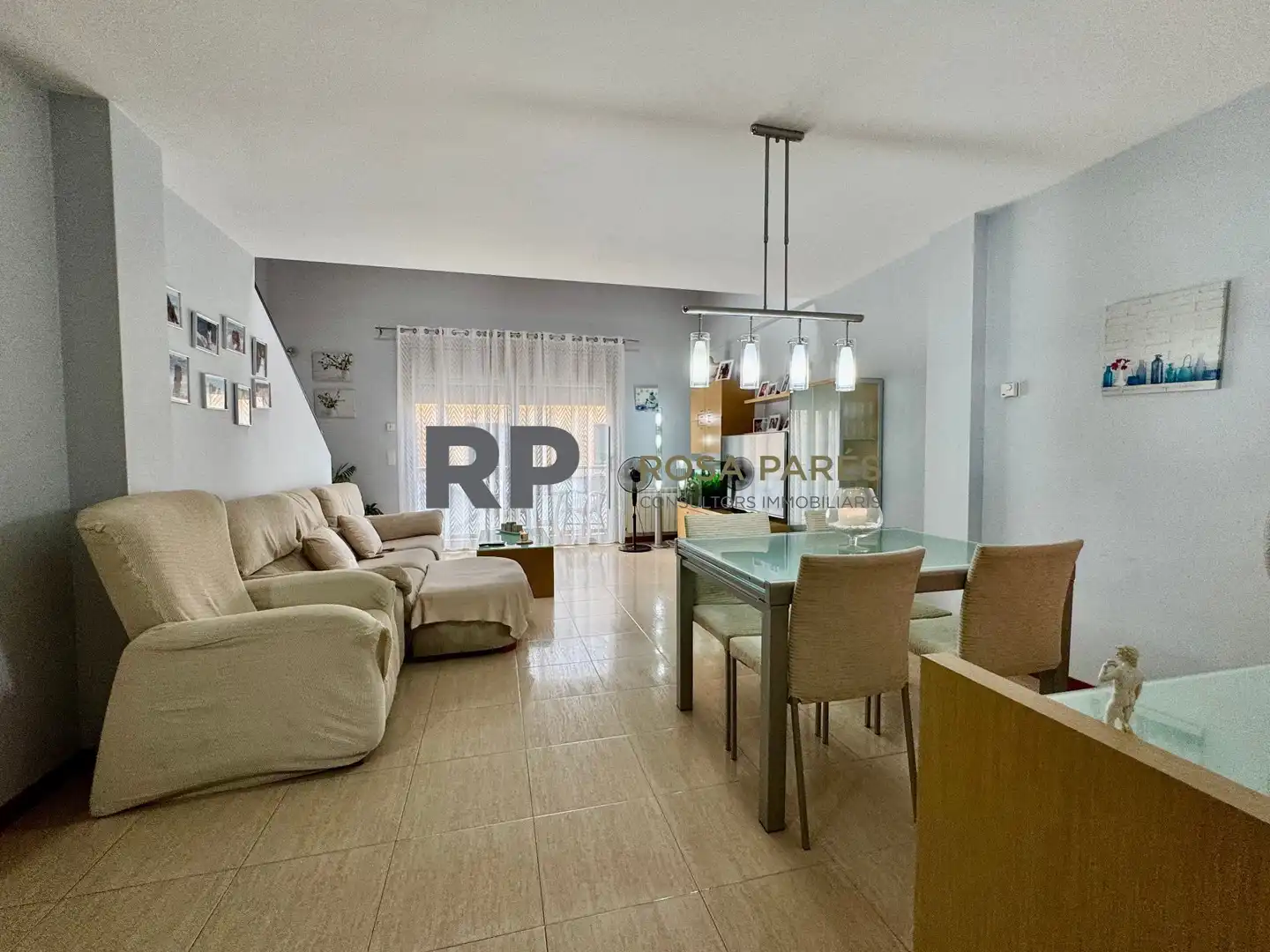 Sala de estar de Dúplex en venta en Centelles con Calefacción y Terraza