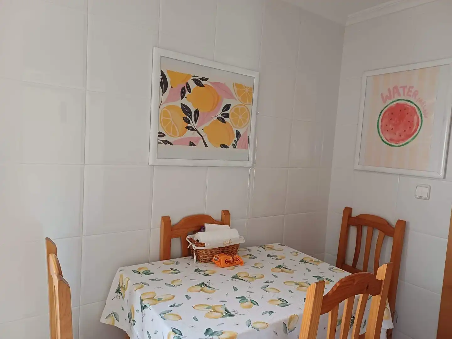 Comedor de Piso de alquiler en Santa Pola con Aire acondicionado, Terraza y Amueblado
