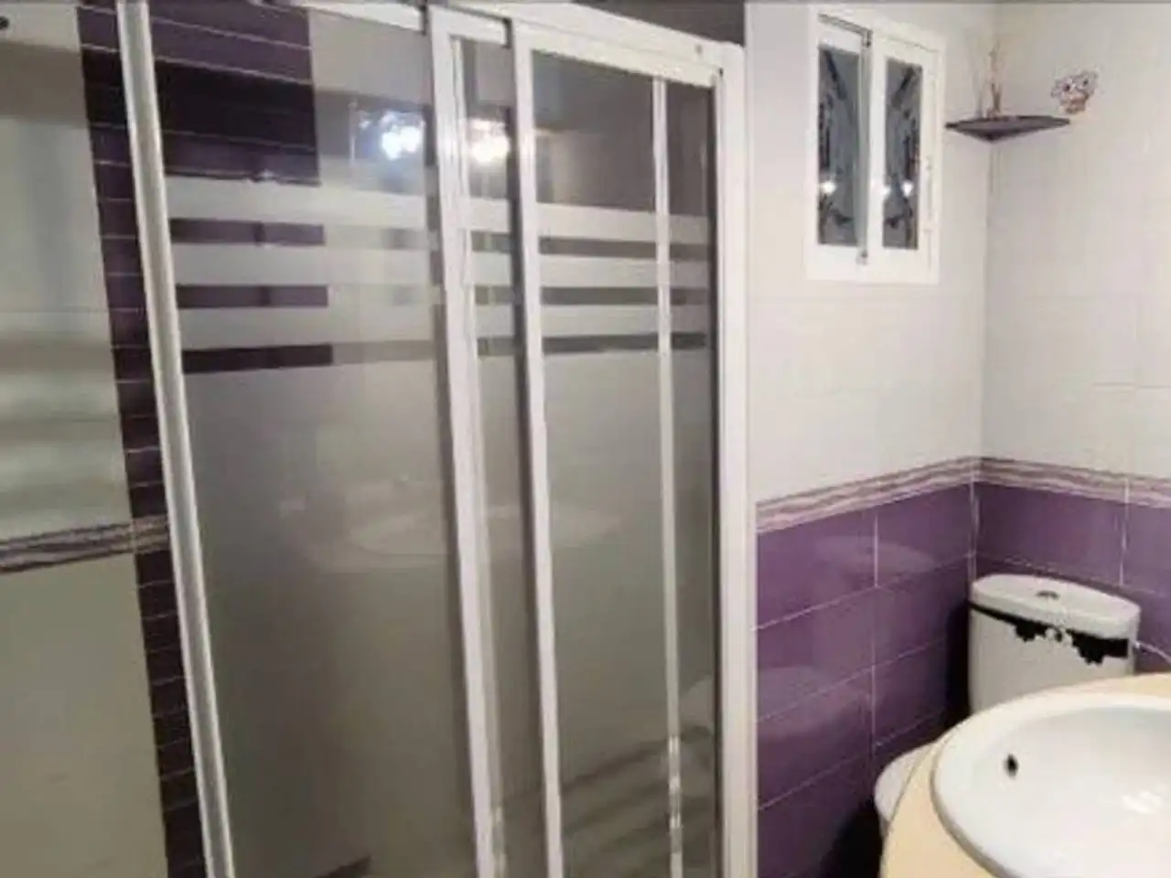 Bathroom of Flat for sale in Plasencia  with Air Conditioner