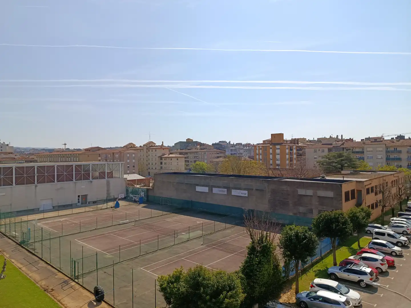Vista exterior de Piso en venta en Girona con Aire acondicionado, Calefacción y Jardín privado