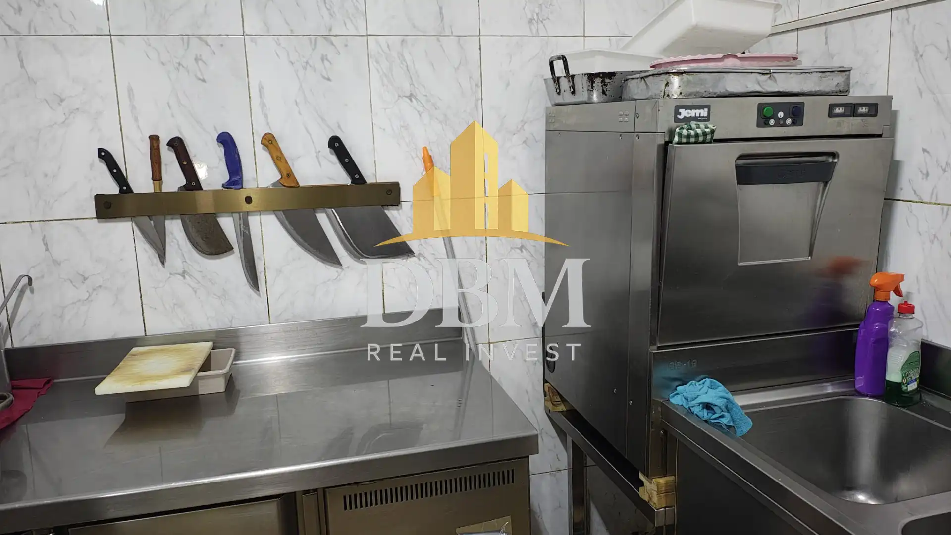 Cocina de Local en traspaso en Barcelona con Aire acondicionado, Calefacción y Terraza