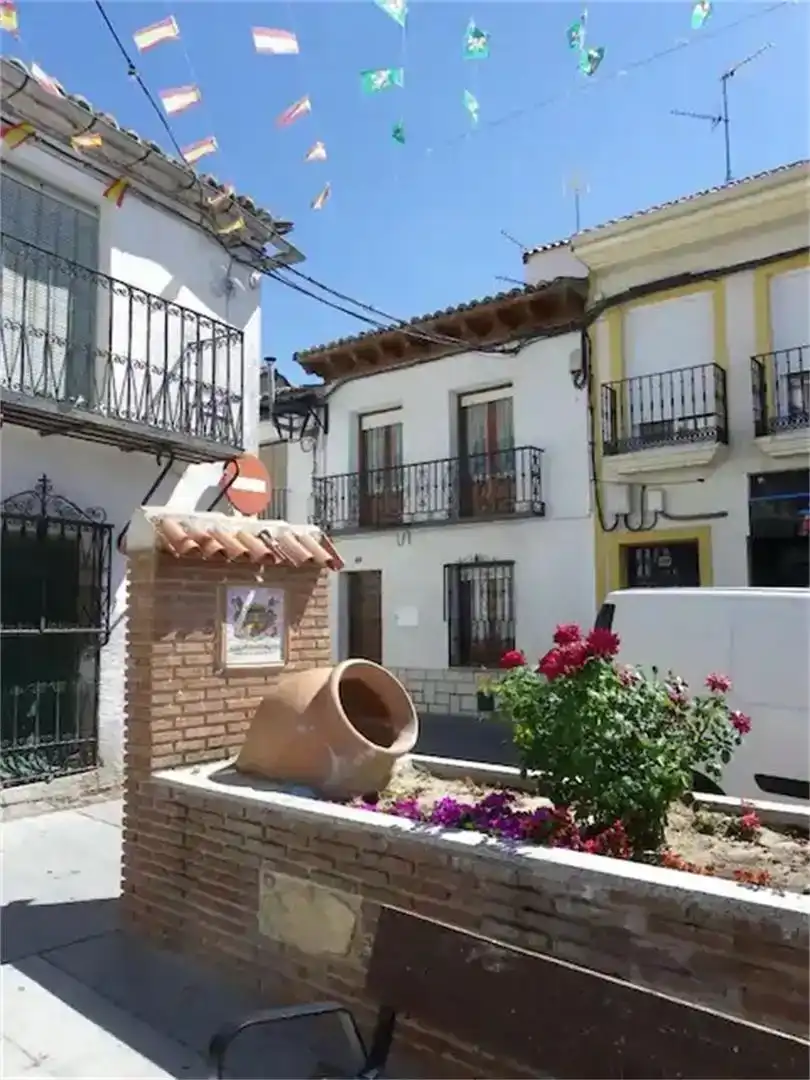 Vista exterior de Casa adosada en venda en Méntrida amb Balcó