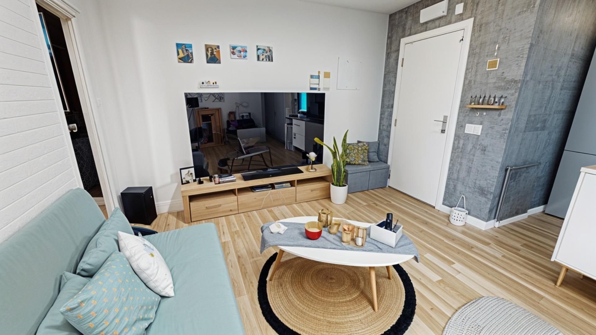 Living room of Flat for sale in San Sebastián de los Reyes  with Air Conditioner, Heating and Terrace