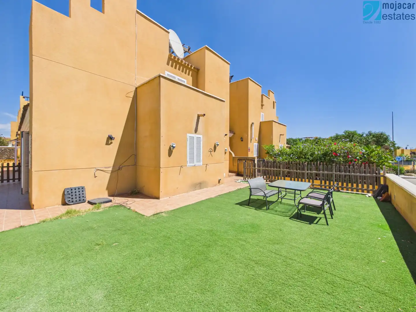 Terrassa de Casa adosada en venda en Los Gallardos amb Aire condicionat, Jardí privat i Terrassa