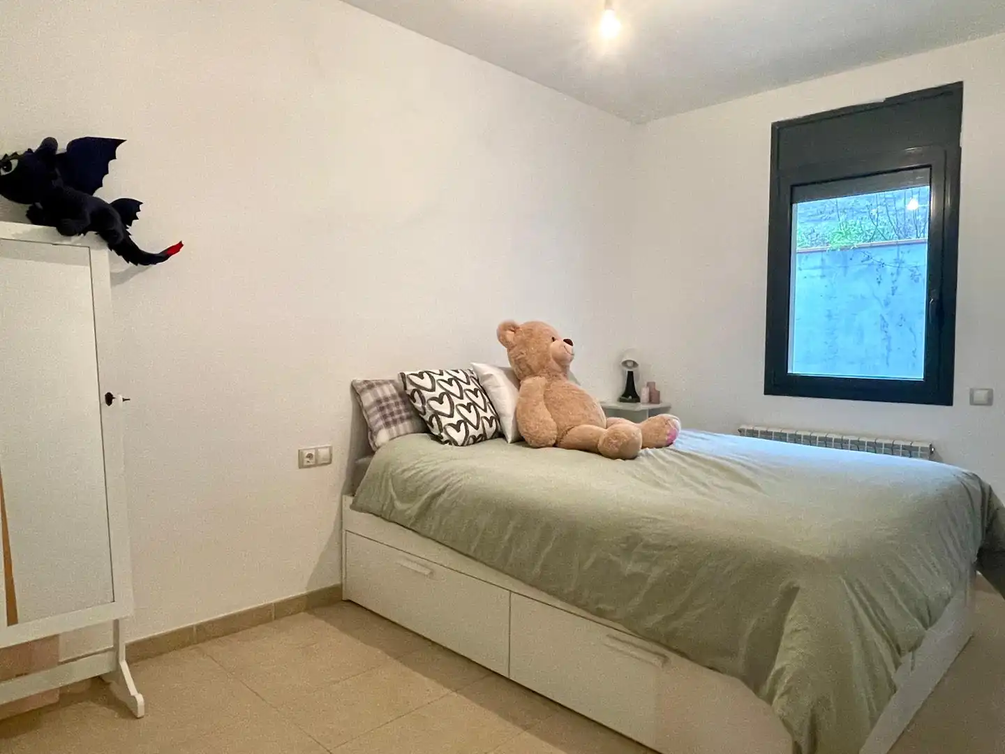 Schlafzimmer von Wohnung zur Miete in Castellbell i el Vilar mit Heizung, Möbliert und Ofen