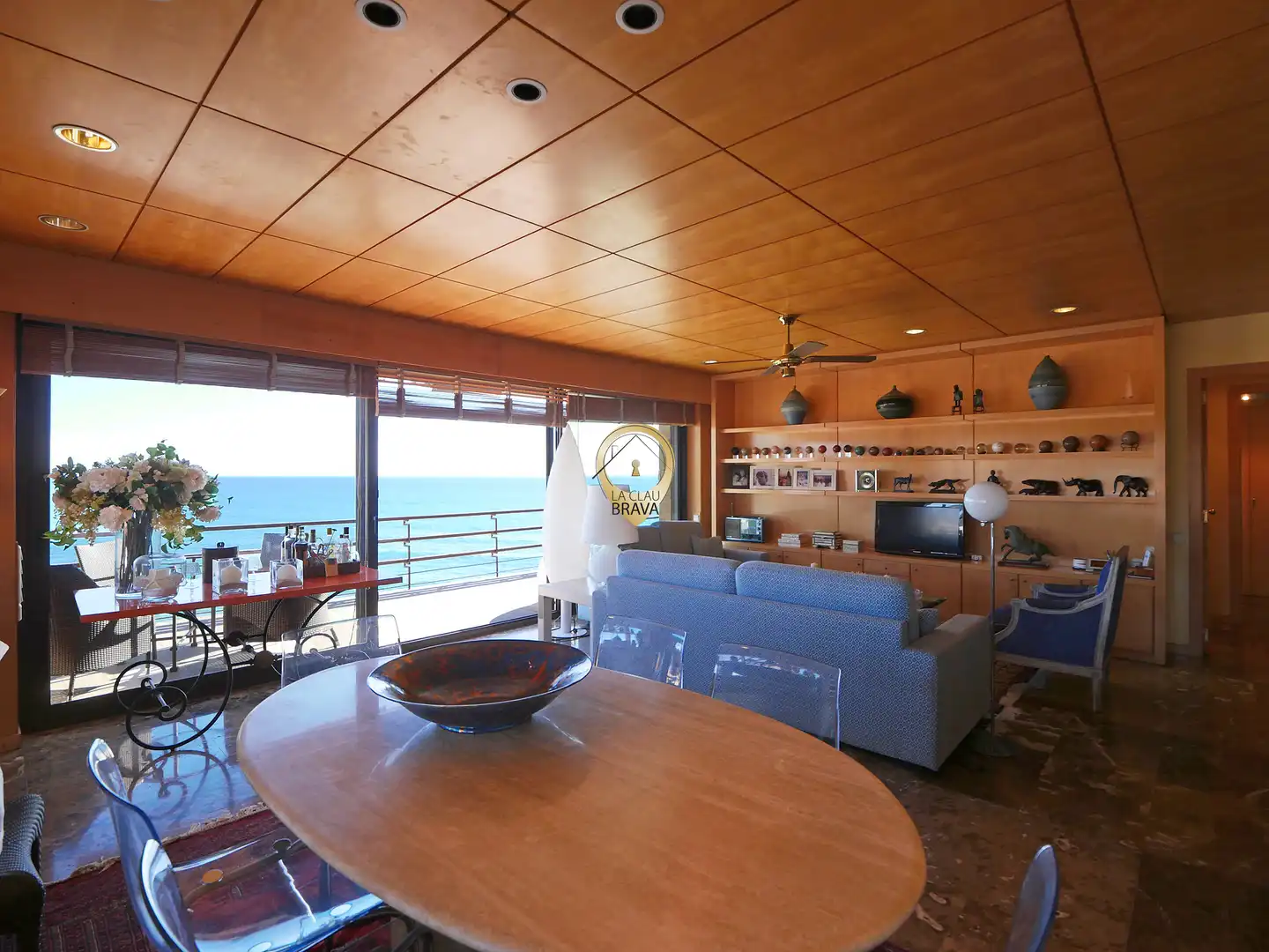 Living room of Attic for sale in Calonge i Sant Antoni  with Air Conditioner, Heating and Terrace