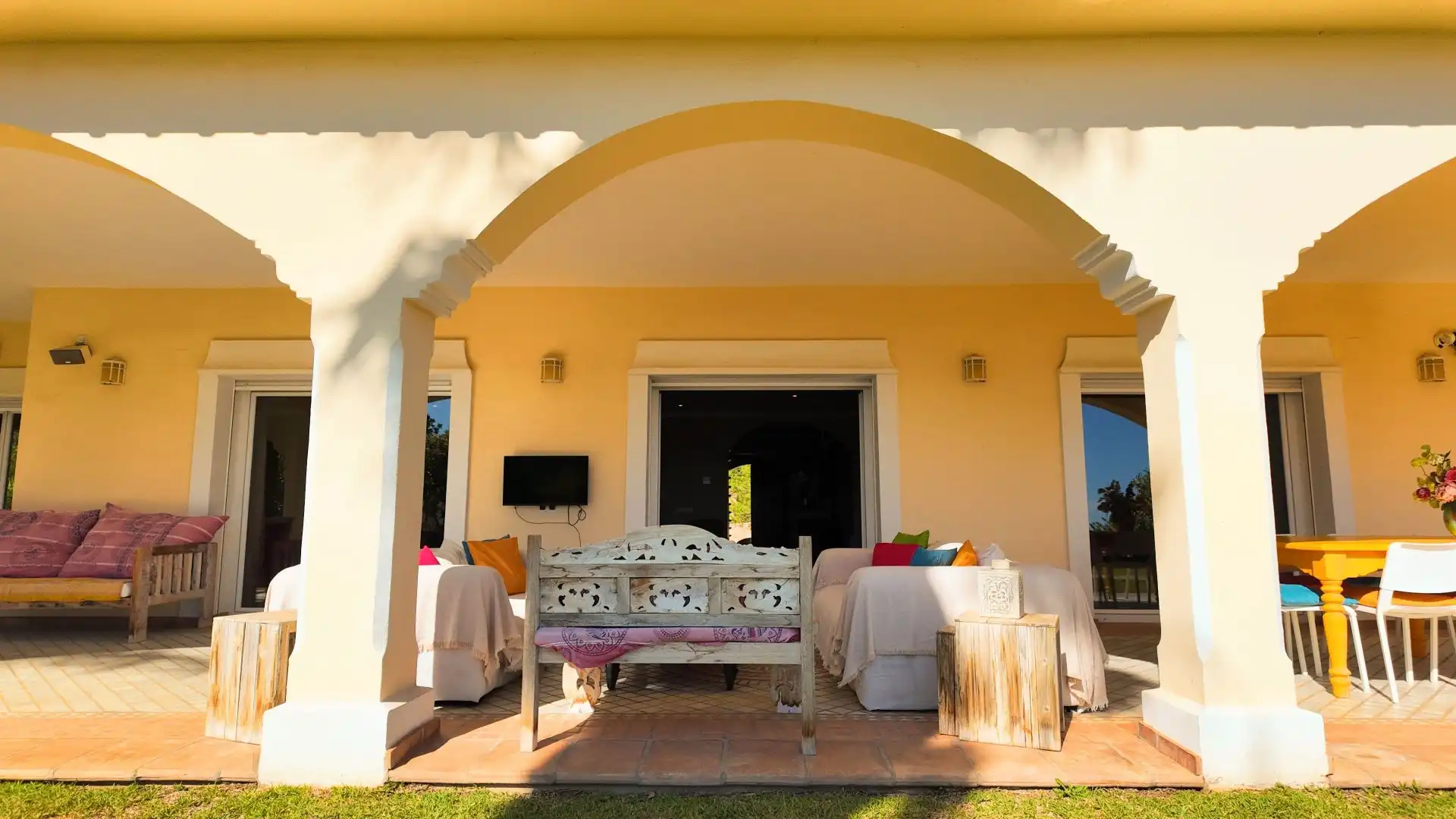 Terrassa de Finca rústica en venda en Mijas amb Aire condicionat, Traster i Piscina