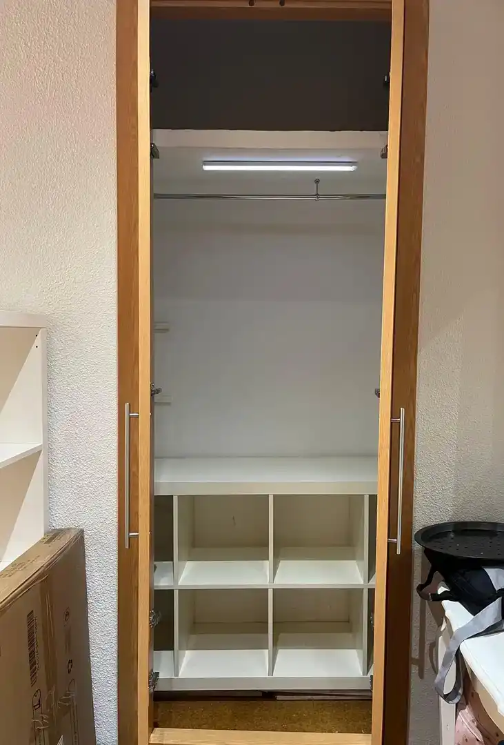 Dormitori de Pis per a compartir en Madrid amb Aire condicionat, Parquet i Balcó