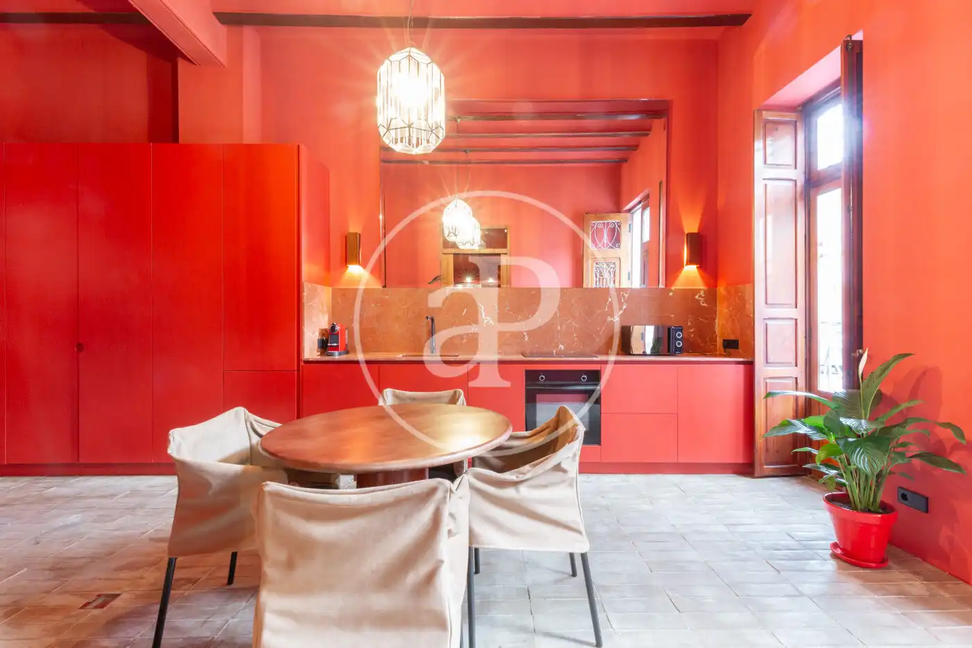 Cocina de Casa adosada en venta en Valencia con Aire acondicionado, Calefacción y Amueblado