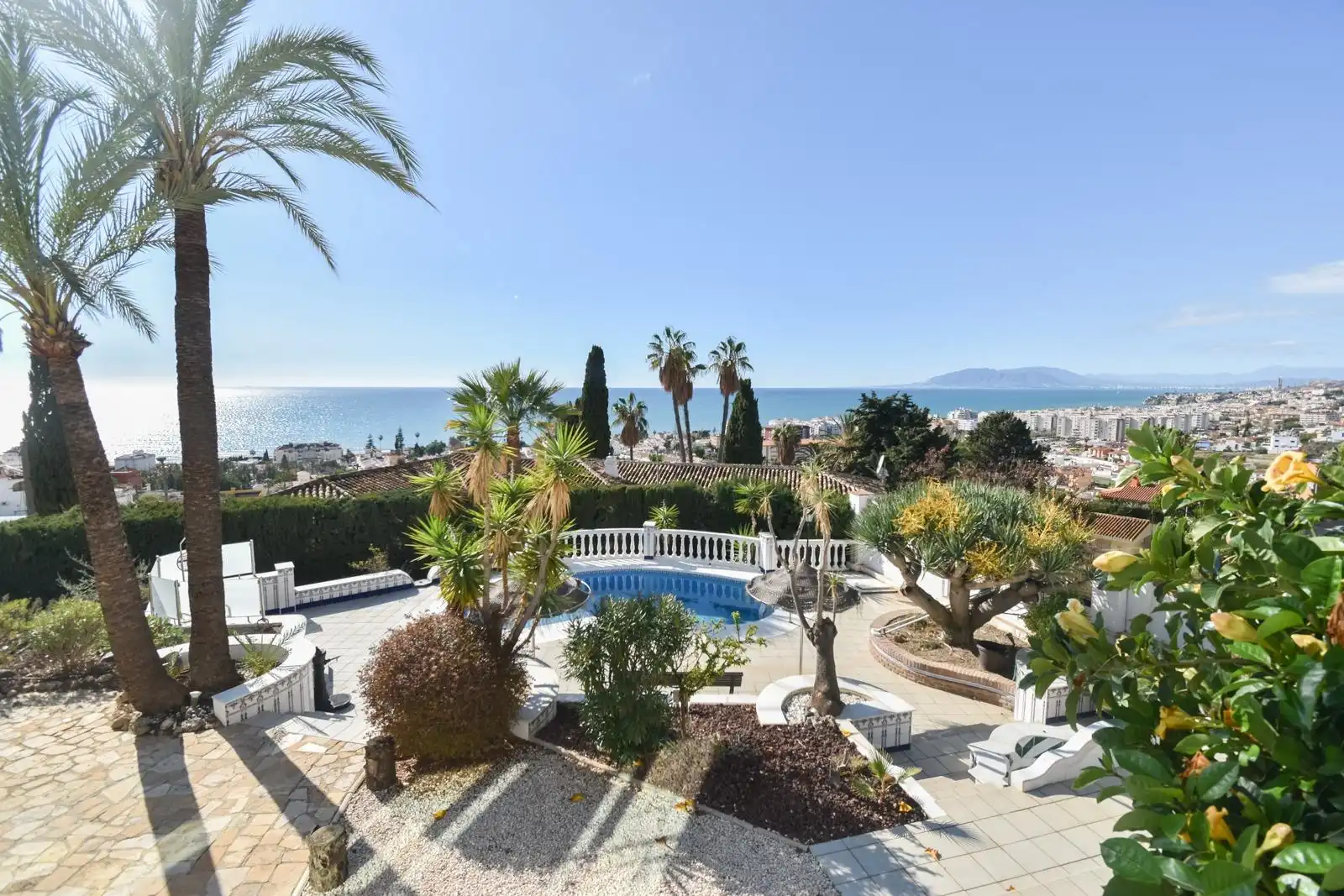 Jardín de Casa o chalet de alquiler en Rincón de la Victoria con Aire acondicionado, Calefacción y Jardín privado
