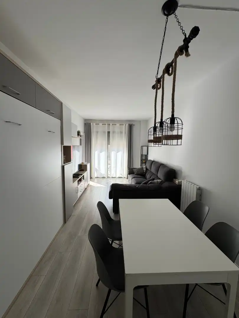 Sala d'estar de Pis en venda en Badalona amb Aire condicionat, Calefacció i Parquet