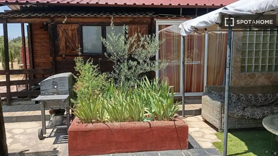 Terrace of Flat for rent in Madrid  with Air Conditioner, Heating and Furnished