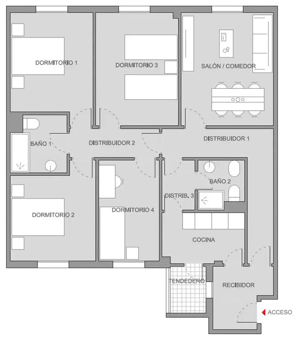 Wohnung mit Aufzug zum Verkauf in Paseo de los Pontones, imagen 37