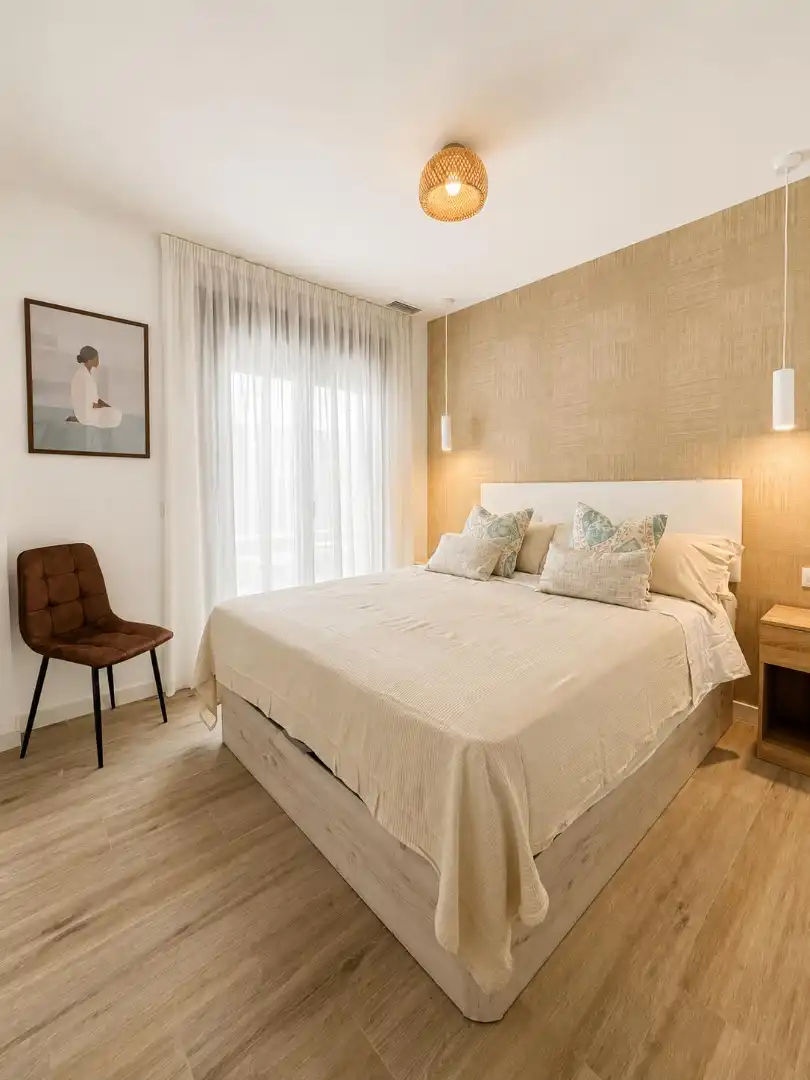 Bedroom of Flat for rent in Fuengirola  with Air Conditioner, Furnished and Washing machine