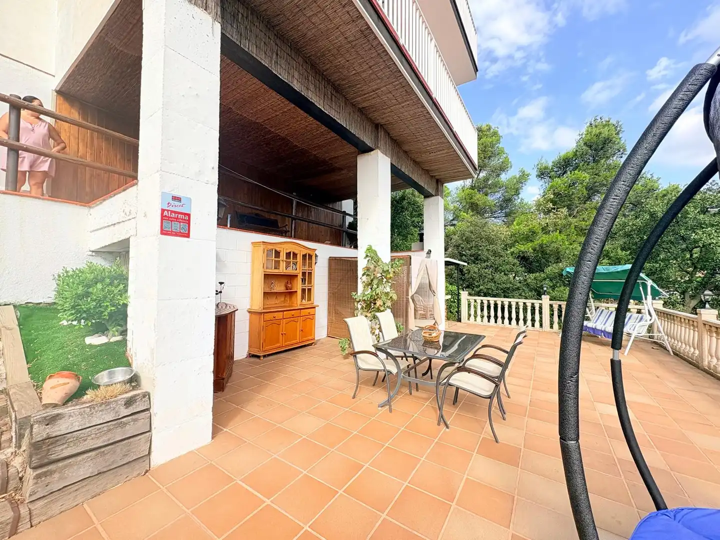 Terraza de Casa o chalet en venta en Corbera de Llobregat con Aire acondicionado, Calefacción y Jardín privado