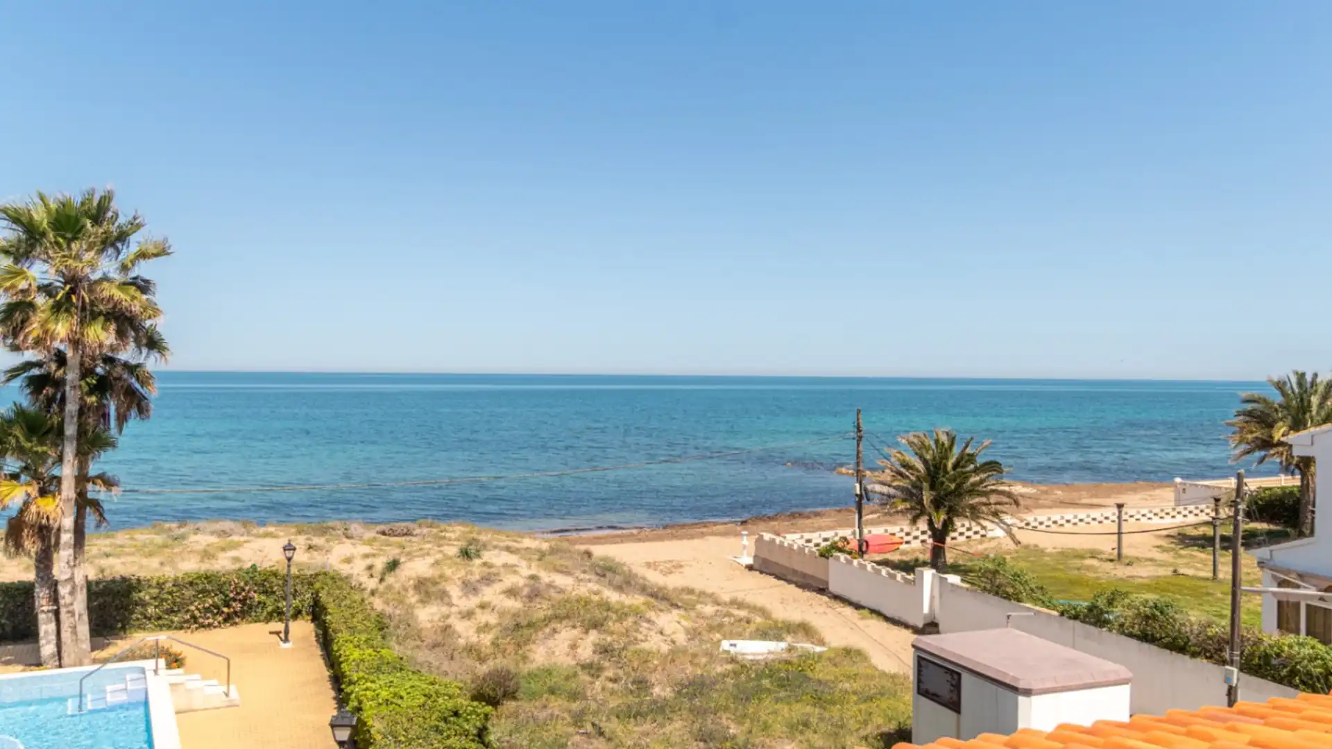 Schlafzimmer von Haus oder Chalet zum Verkauf in Dénia mit Klimaanlage, Heizung und Privatgarten