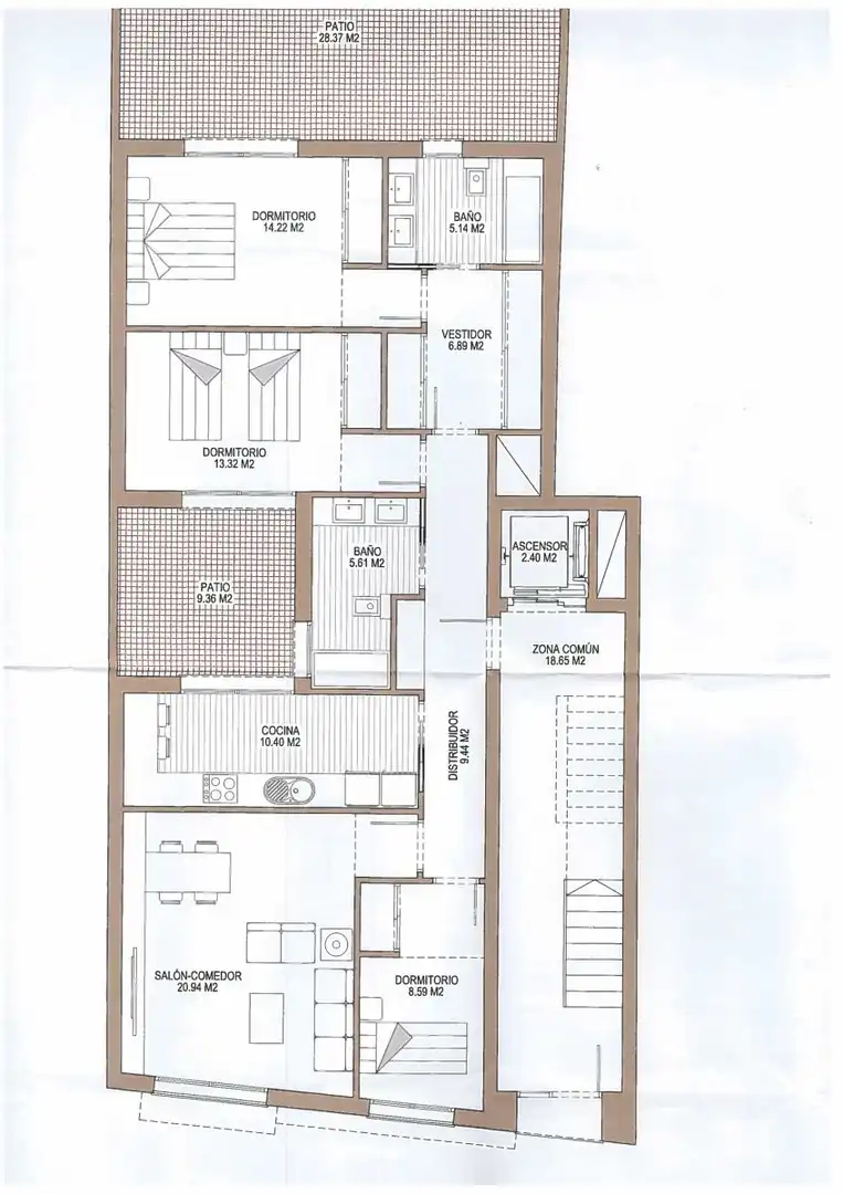 Casa amb terrassa en venda a PIO XII 19, imagen 3