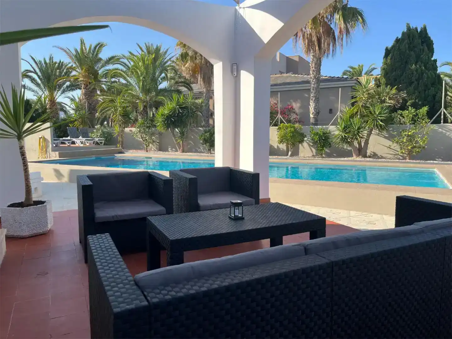 Terrassa de Pis en venda en Roquetas de Mar amb Aire condicionat, Jardí privat i Traster