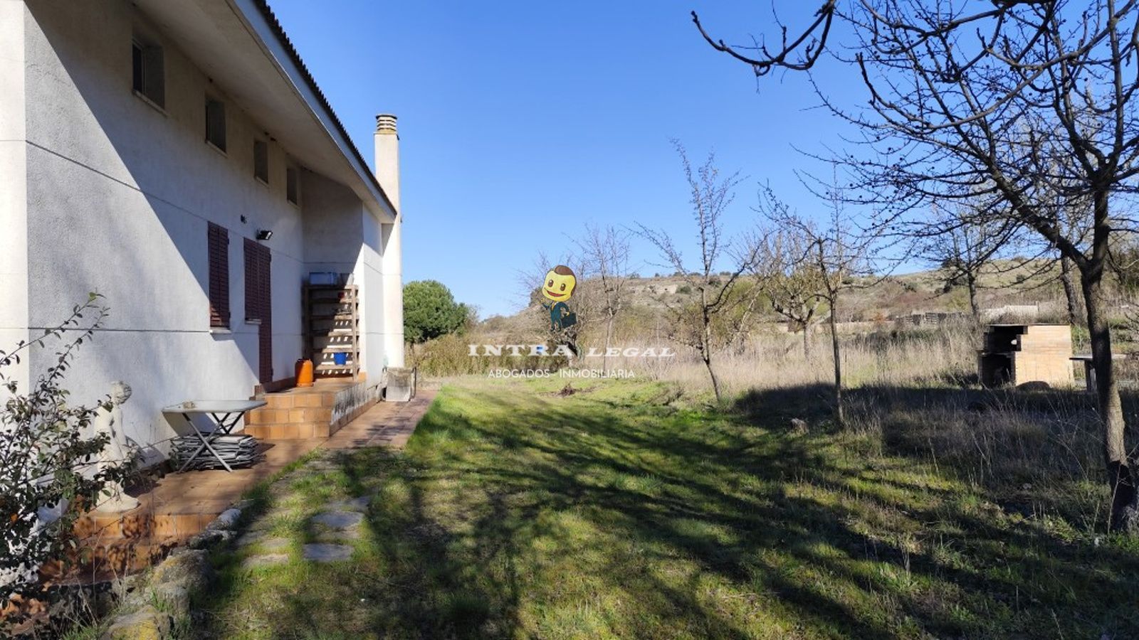 Jardín de Casa o chalet en venta en Valverdón con Calefacción, Piscina y Amueblado