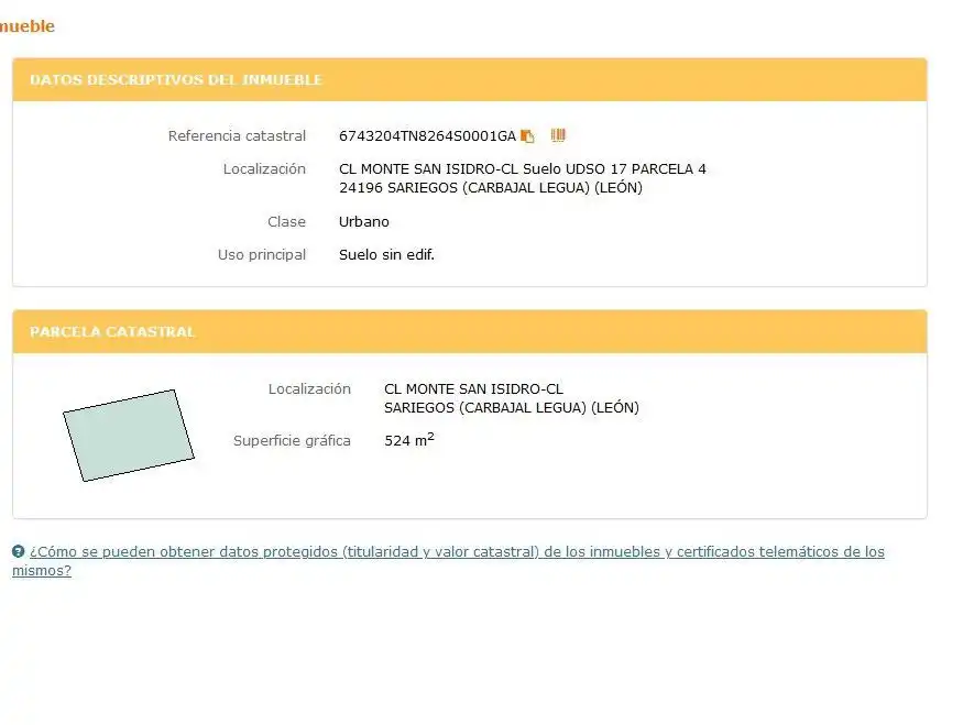Terreni e lotti in vendita a Sariegos, imagen 4