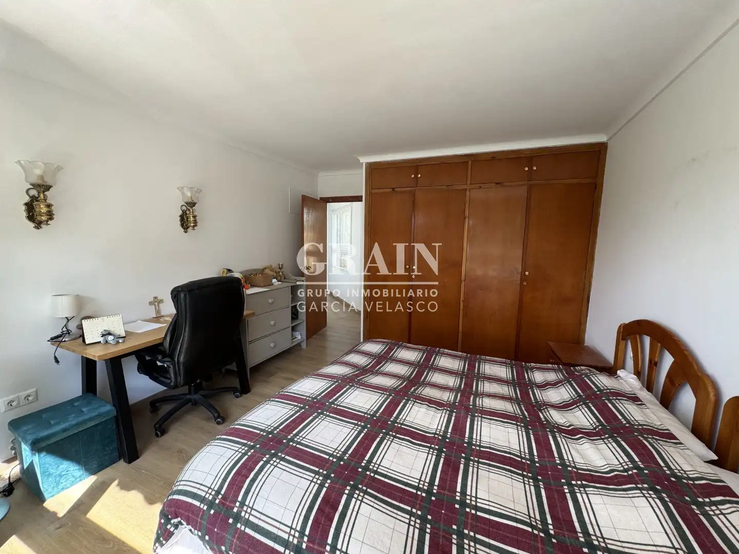 Bedroom of Houses for sale in Albacete  with Heating, Swimming Pool and Balcony