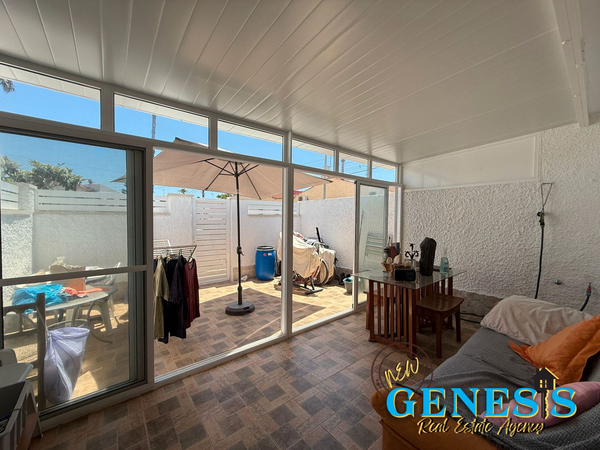 Terrace of Single-family semi-detached for sale in Torrevieja  with Air Conditioner, Heating and Private garden