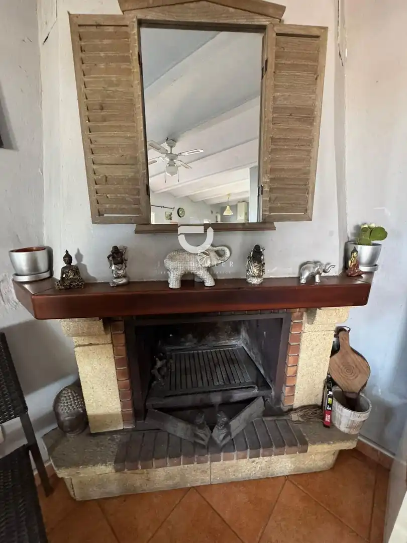 Sala de estar de Casa o chalet en venta en Daimús con Jardín privado, Terraza y Piscina