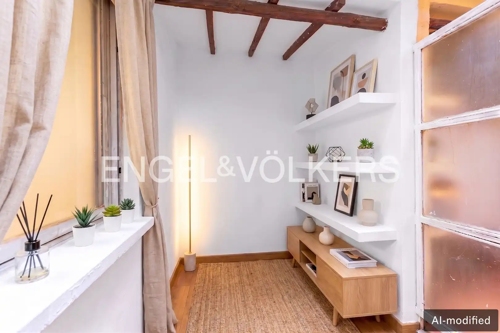 Wohnzimmer von Wohnung zum Verkauf in Madrid mit Heizung und Parkett