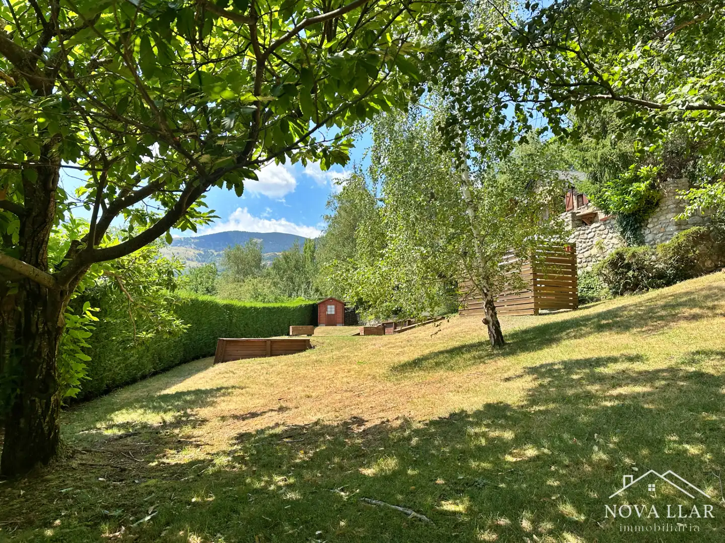 Jardín de Casa o chalet en venta en Toses con Calefacción, Jardín privado y Parquet