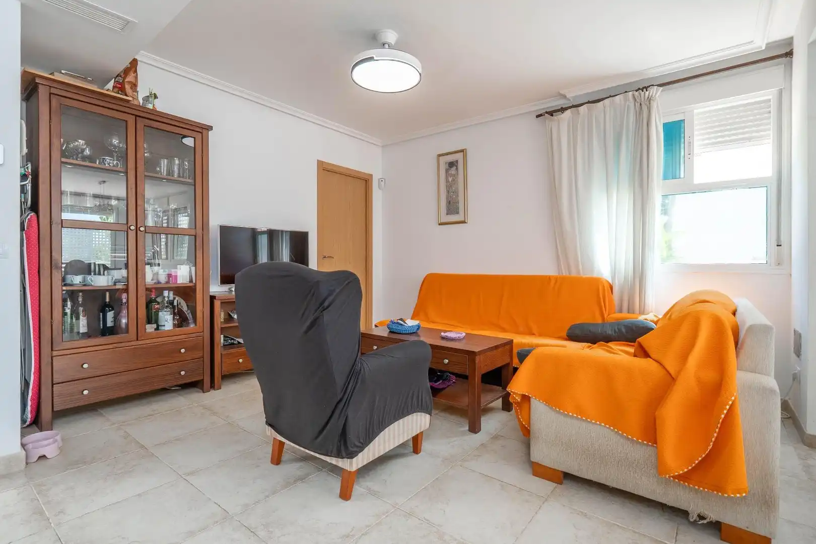 Sala de estar de Piso en venta en Vera con Aire acondicionado, Terraza y Trastero