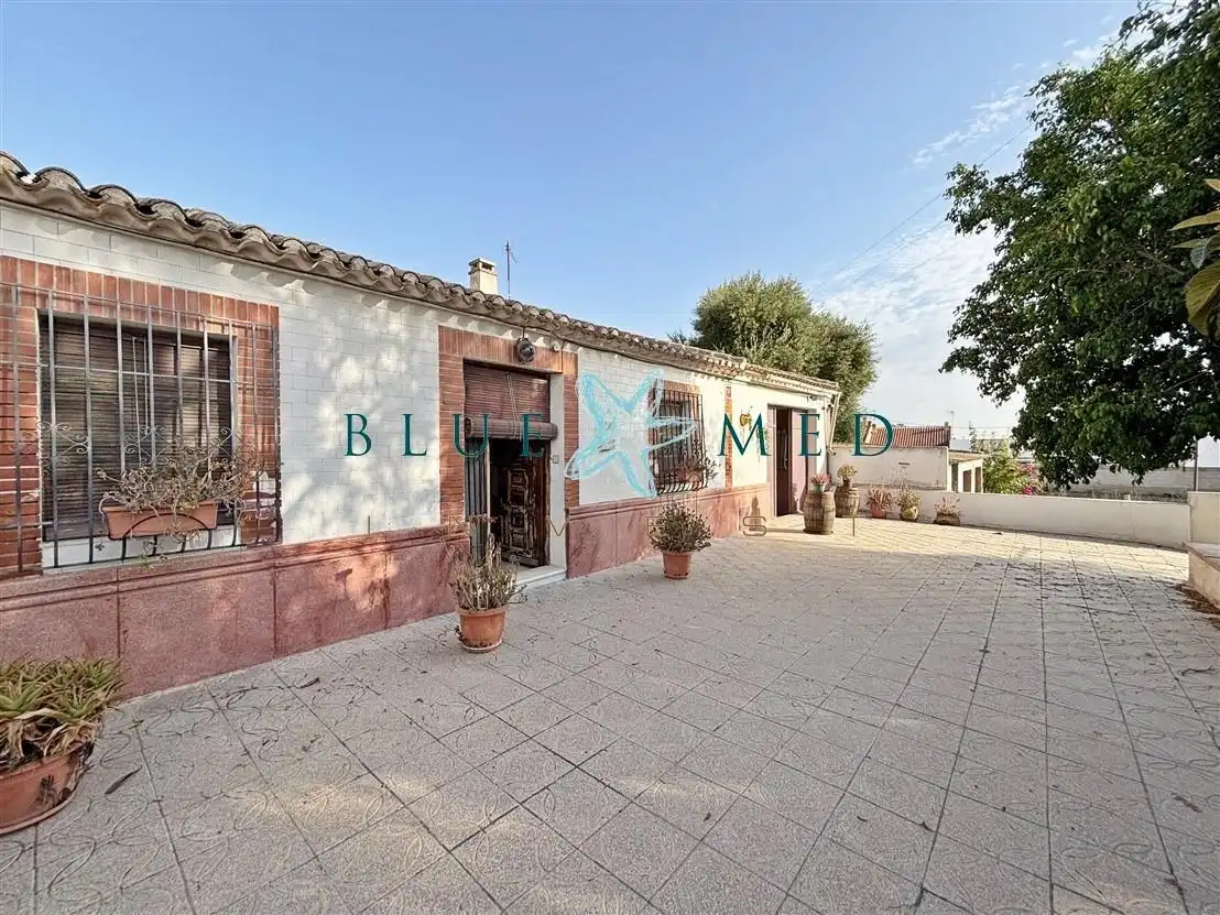 Vista exterior de Casa o chalet en venta en Fuente Álamo de Murcia con Jardín privado, Terraza y Trastero