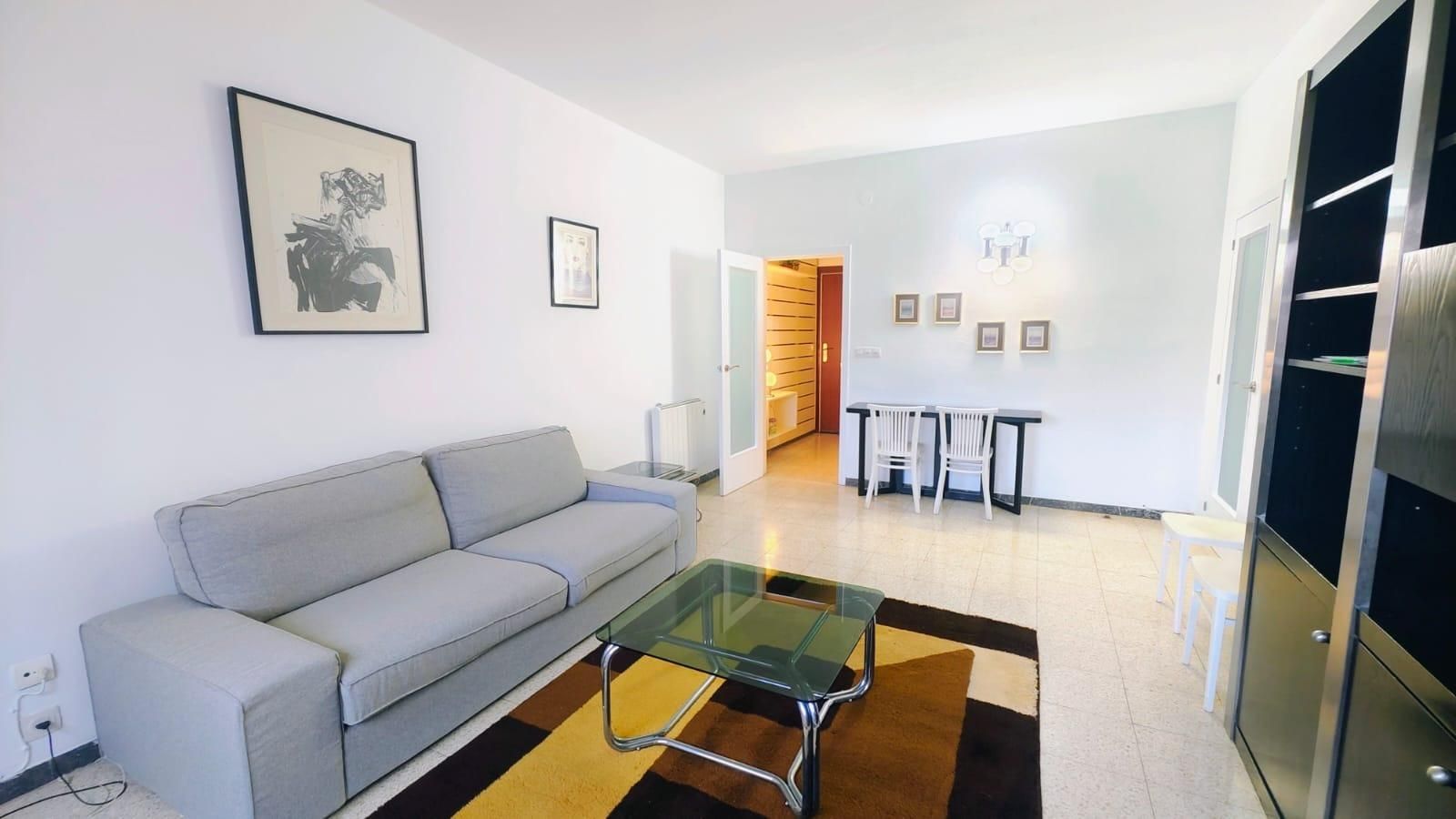 Living room of Flat to rent in  Barcelona Capital  with Heating and Balcony