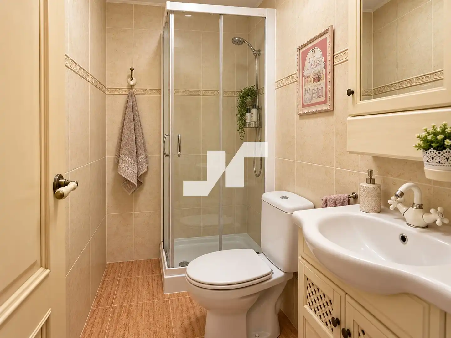 Bathroom of Apartments for rent in Moncofa  with Air Conditioner, Terrace and Swimming Pool