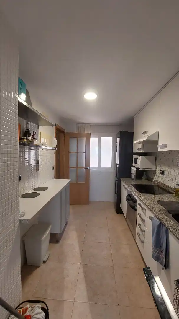 Küche von Wohnungen zur Miete in La Manga del Mar Menor mit Klimaanlage, Terrasse und Möbliert