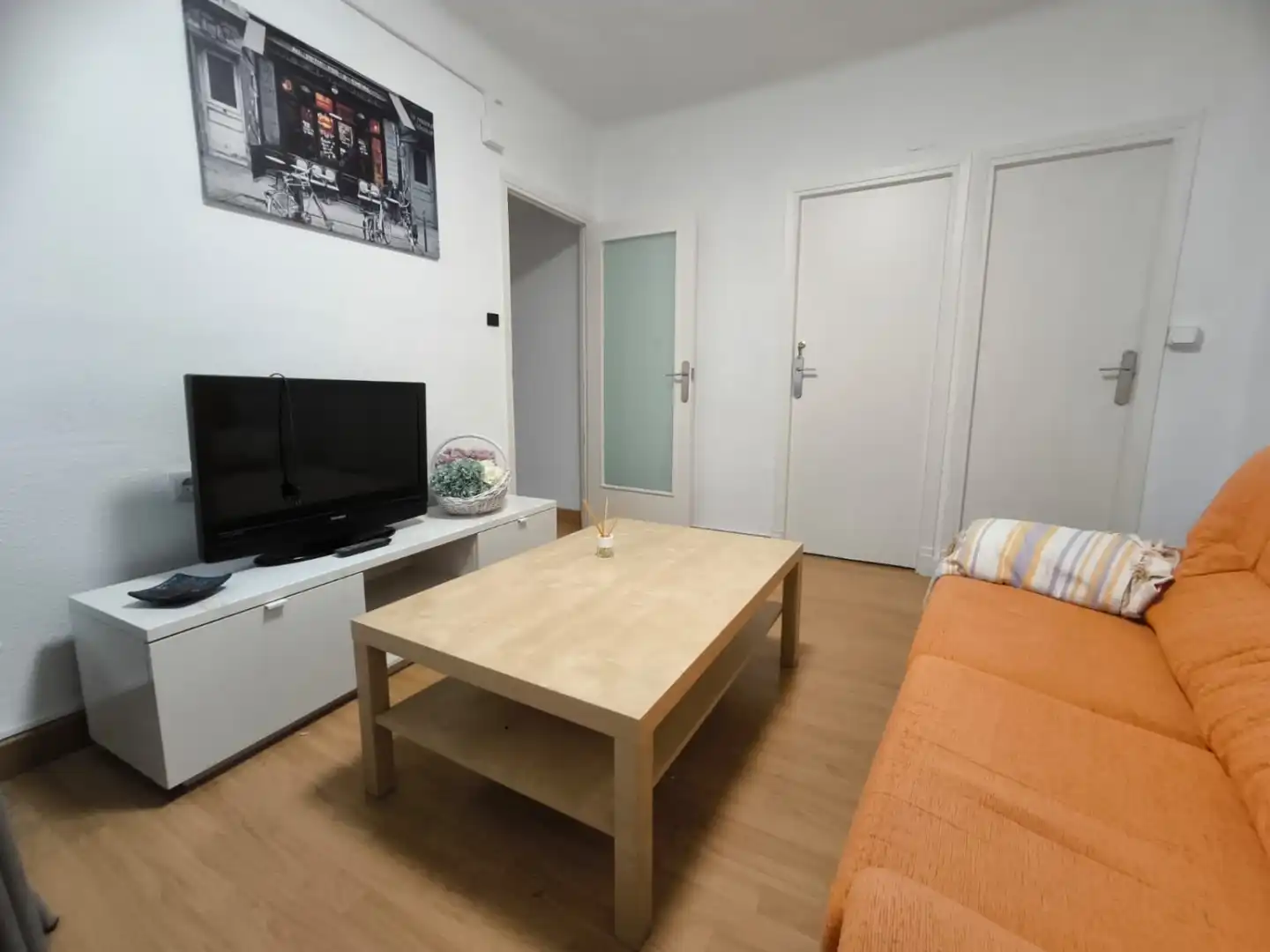 Living room of Flat for rent in Murcia  with Furnished, Oven and Washing machine