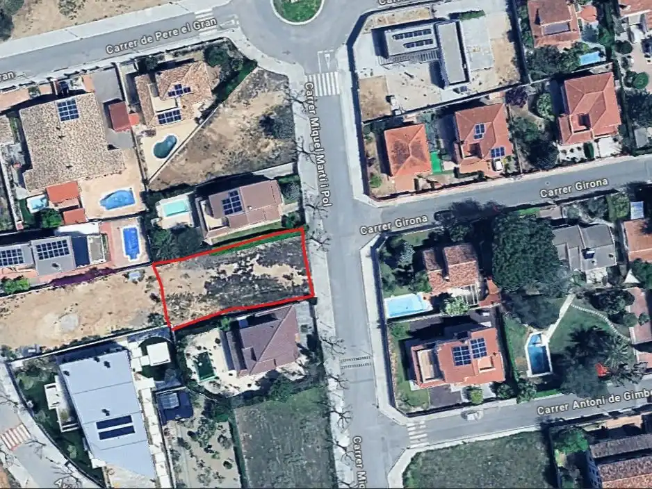 Residential land for sale in Carrer Miquel Martí i Pol 6, imagen 3