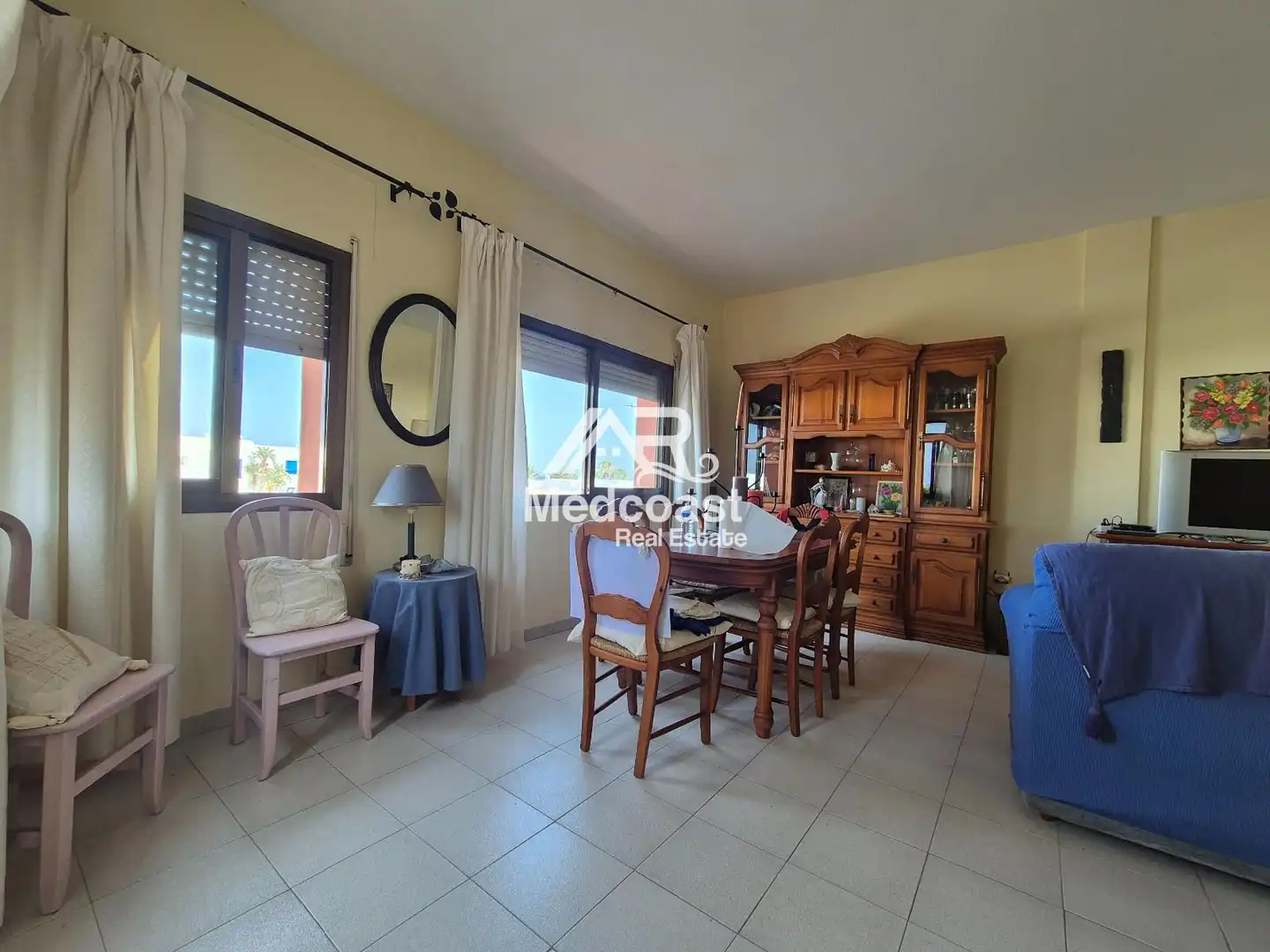 Dining room of Flat for sale in Mojácar  with Terrace and Furnished