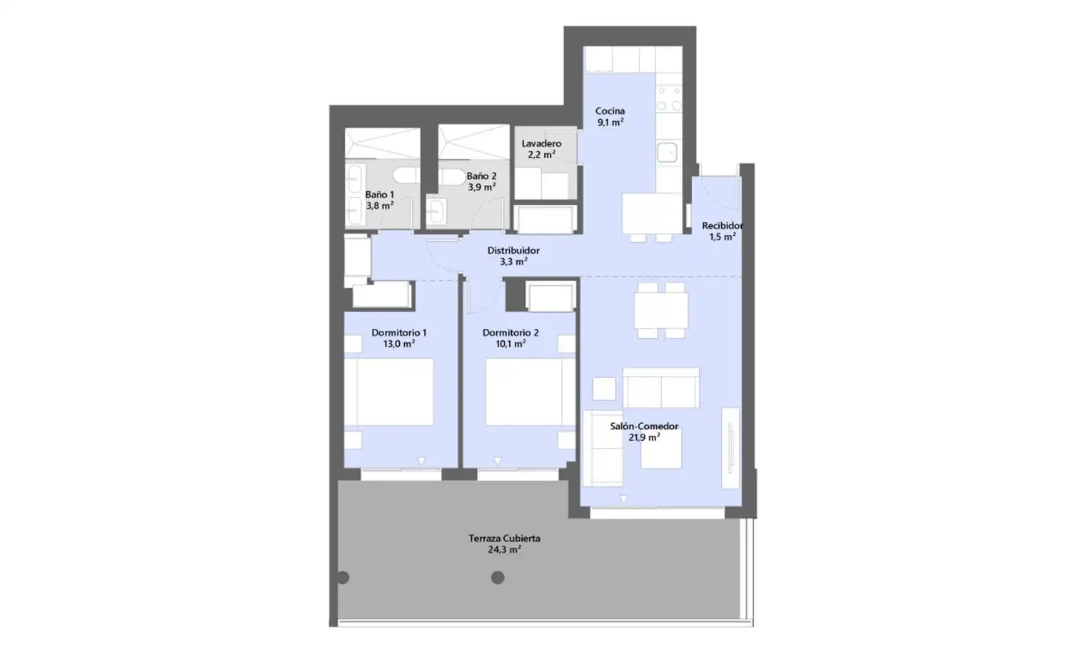 Apartamento con piscina en venta en Lomas de Marbella,, imagen 10