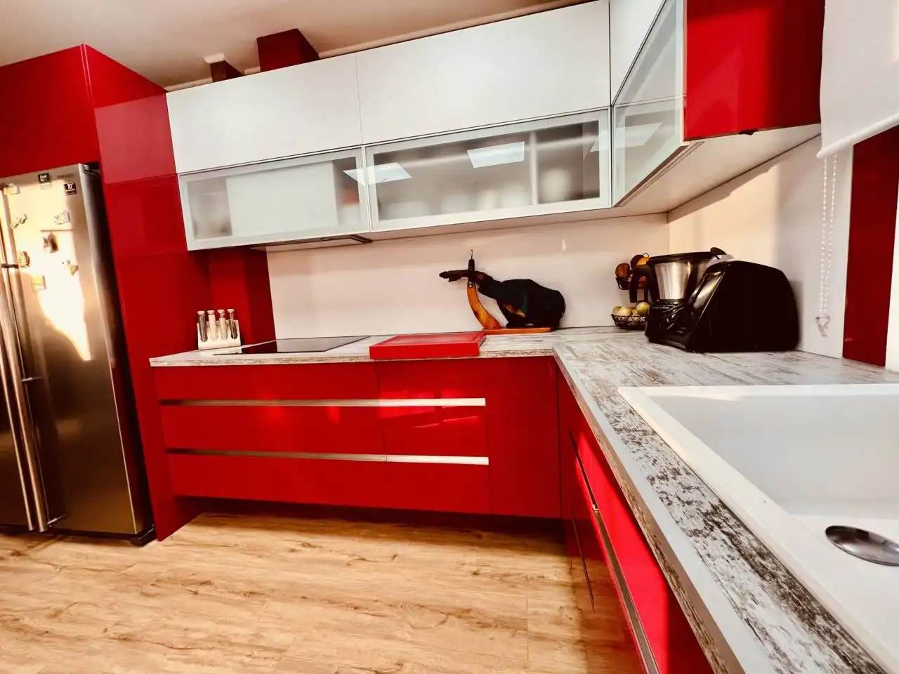 Cocina de Casa o chalet en venta en Caldes de Montbui con Calefacción, Jardín privado y Parquet