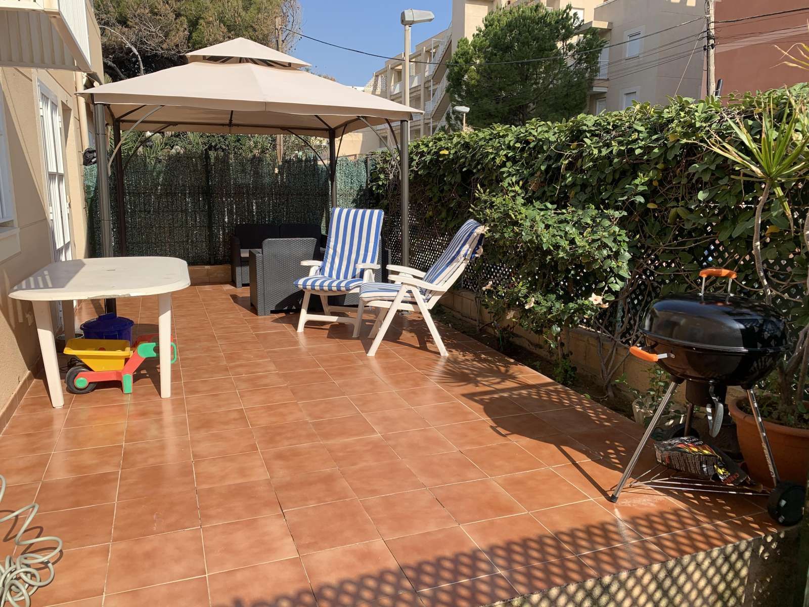 Terrace of Apartment to share in El Campello  with Air Conditioner and Terrace