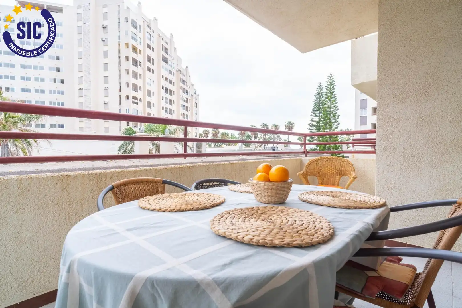 Terrassa de Apartament en venda en Oropesa del Mar / Orpesa amb Terrassa, Moblat i Piscina comunitària