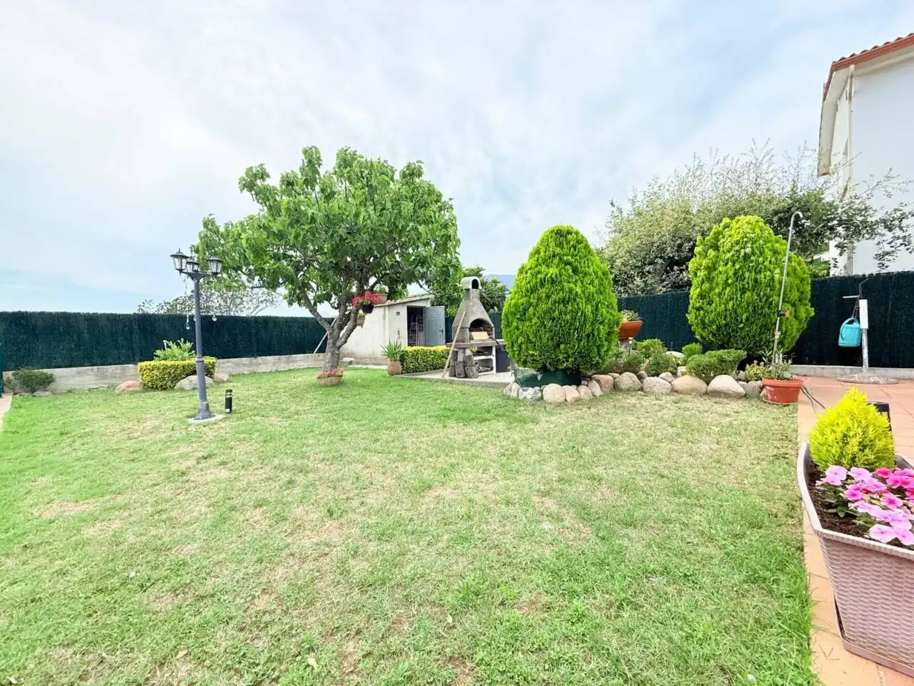 Jardín de Casa o chalet en venta en Riells i Viabrea con Aire acondicionado, Calefacción y Jardín privado