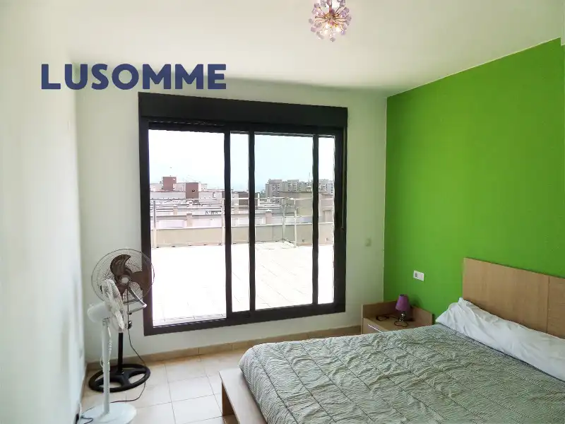 Schlafzimmer von Maisonette zum Verkauf in Oropesa del Mar / Orpesa mit Klimaanlage, Terrasse und Abstellraum