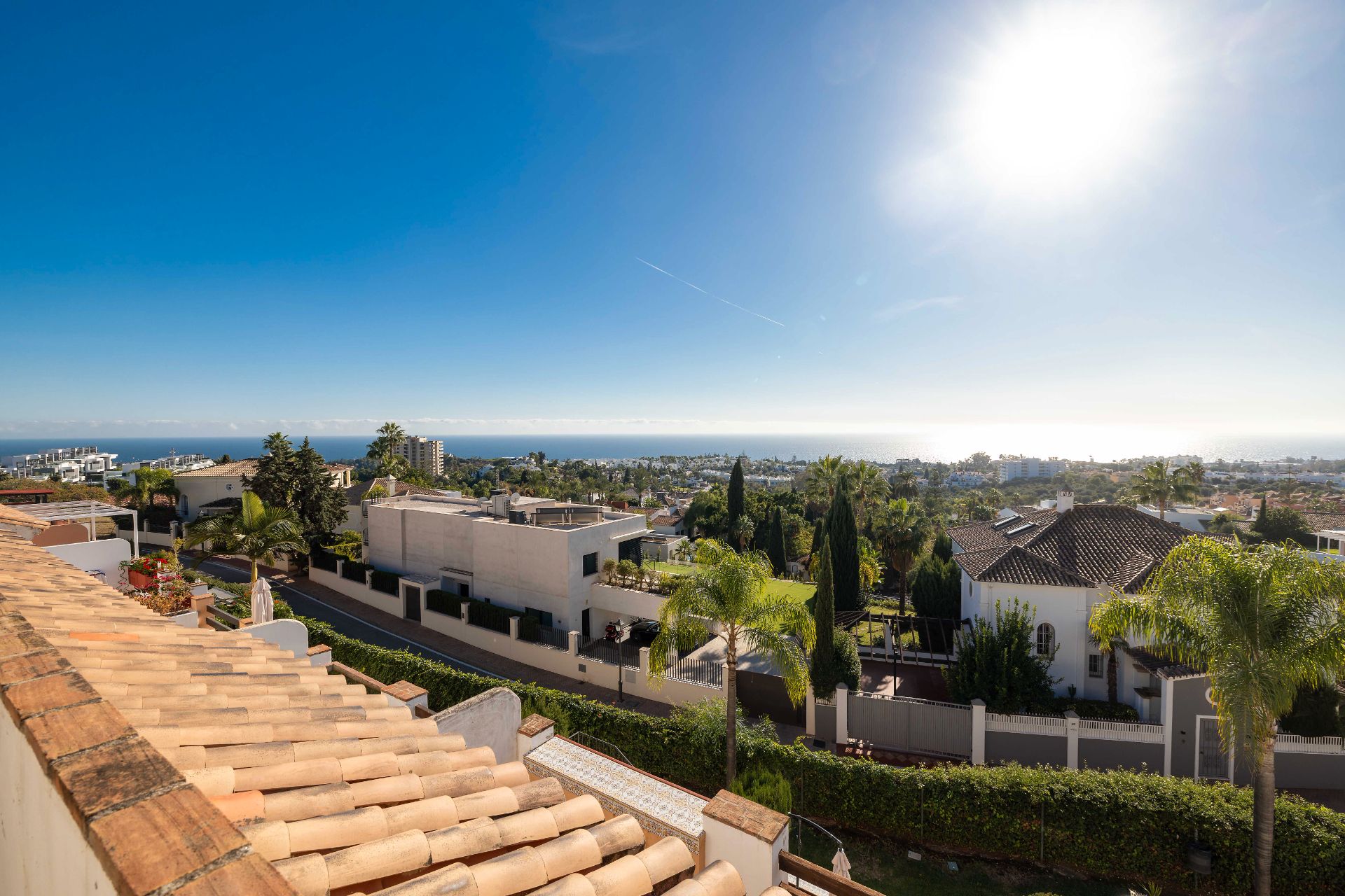 Vista exterior de Casa adosada en venta en Marbella con Aire acondicionado, Jardín privado y Terraza