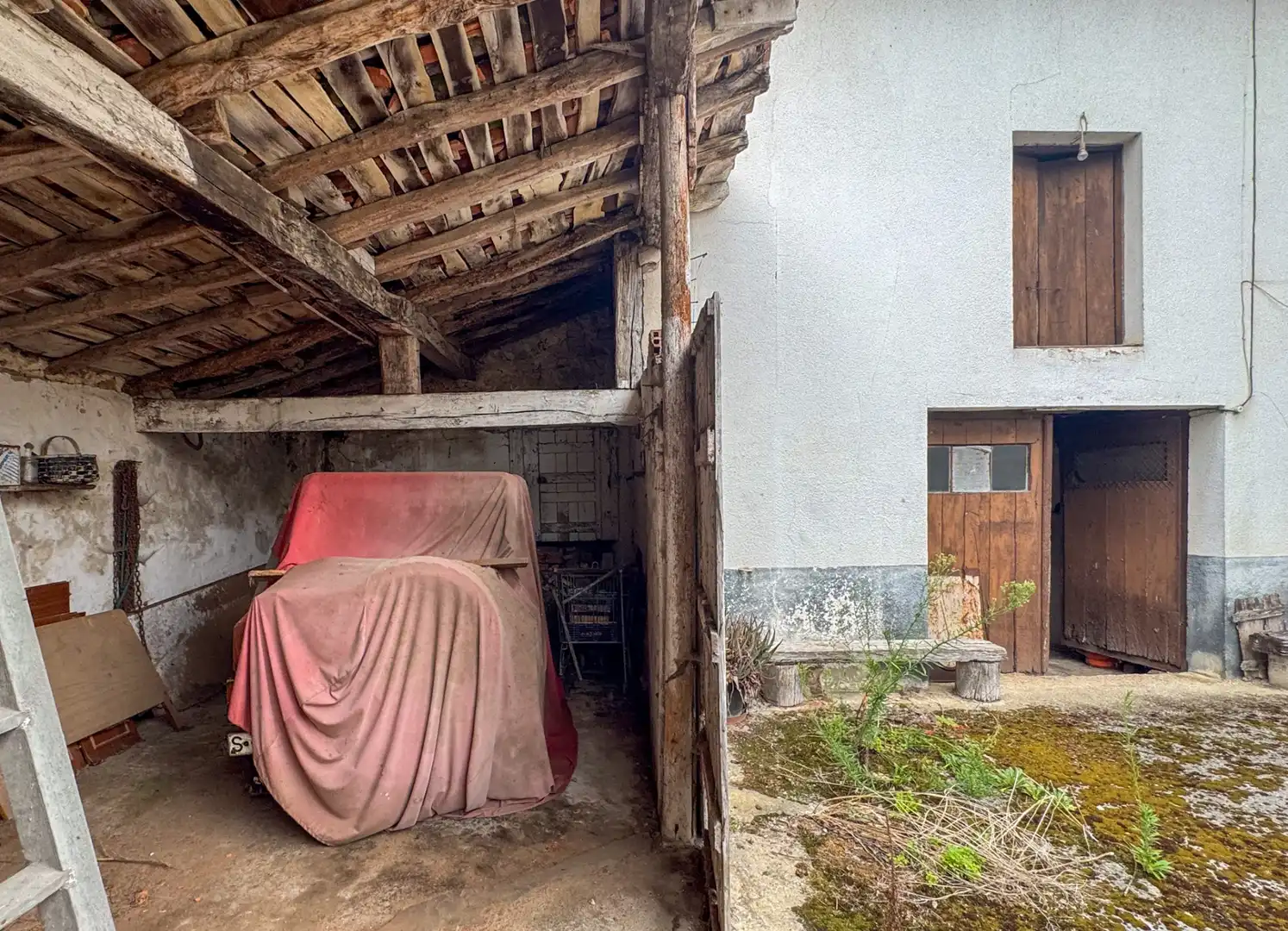 Vista exterior de Casa adosada en venta en Alfoz de Lloredo con Terraza