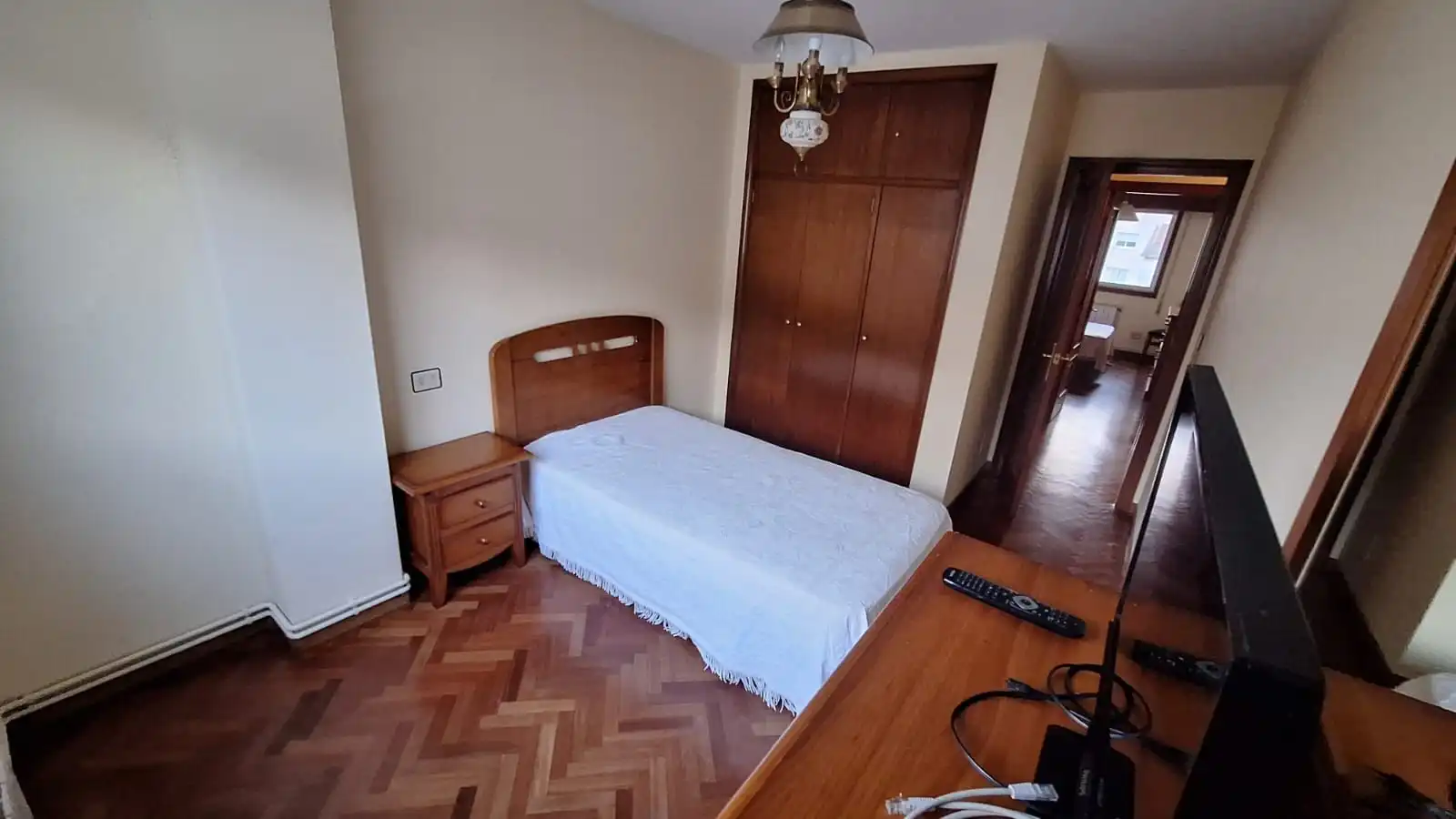 Bedroom of Flat for rent in Culleredo  with Heating, Terrace and Storage room