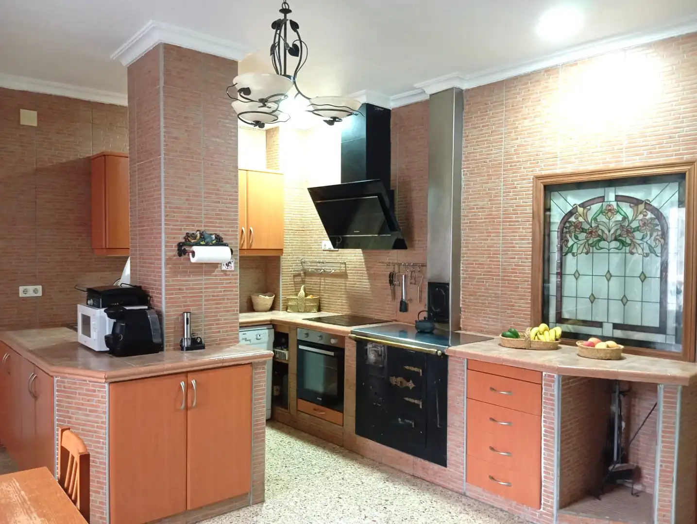 Cocina de Casa o chalet en venta en Petrer con Terraza, Amueblado y Horno