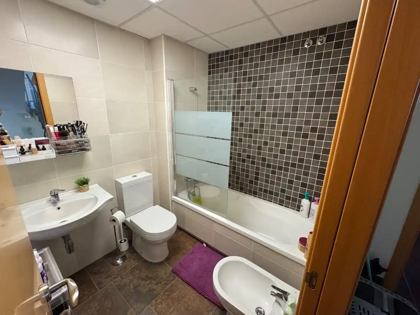 Baño de Casa o chalet en venta en Aljaraque con Aire acondicionado y Piscina